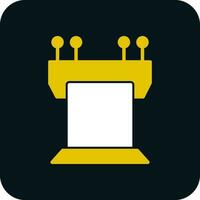 Podium Vector Icon Design