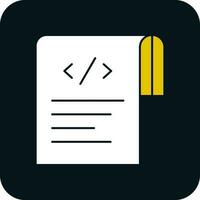 Coding Vector Icon Design
