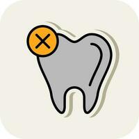 diseño de icono de vector de dientes