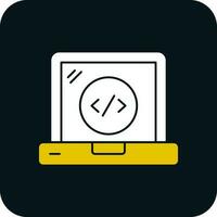 Web Coding Vector Icon Design