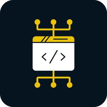 Coding Vector Icon Design