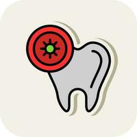 Tooth Vector Icon Design