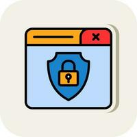 Protected Vector Icon Design