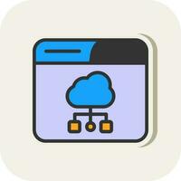 Cloud Vector Icon Design