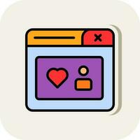 Social Media Vector Icon Design