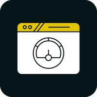 Speed Test Vector Icon Design