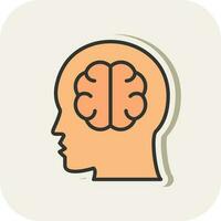 Brainstorming Vector Icon Design