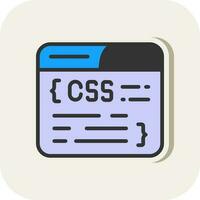 css codificación vector icono diseño