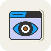 Eye Vector Icon Design