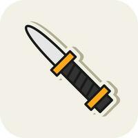 Knife Vector Icon Design