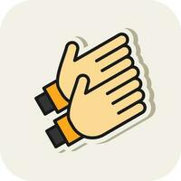 Clapping Vector Icon Design