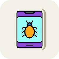 Bug Vector Icon Design