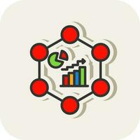 Data Analytics Vector Icon Design