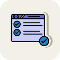 Checklist Vector Icon Design