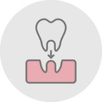 implantes vector icono diseño