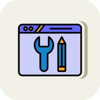 Edit Tool Vector Icon Design