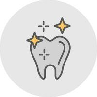 Healthy Tooth Vector Icon Design