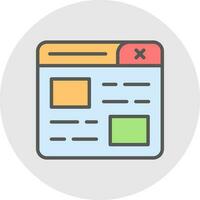 Web Site Vector Icon Design