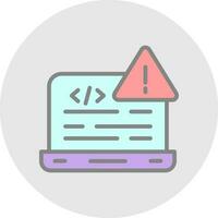 Error Vector Icon Design