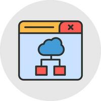 Cloud Computing Vector Icon Design