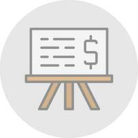 Presentation Vector Icon Design