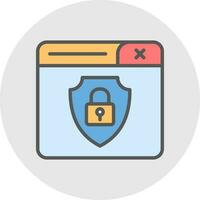 Protected Vector Icon Design