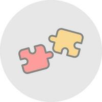 Puzzle Vector Icon Design