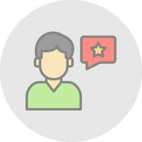 Reviews Vector Icon Design