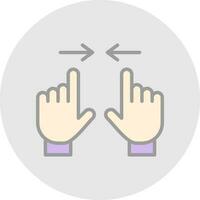 Zoom In Vector Icon Design