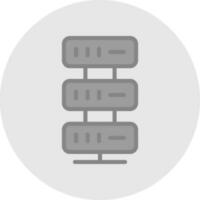 Server Vector Icon Design