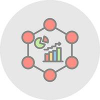 Data Analytics Vector Icon Design