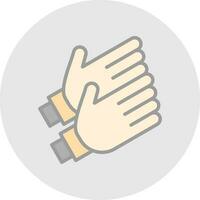 Clapping Vector Icon Design