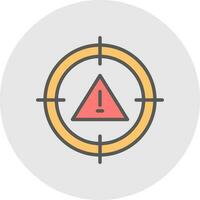 Risk Vector Icon Design
