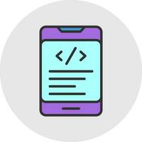 Mobile Web Vector Icon Design