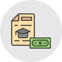 Fees Vector Icon Design