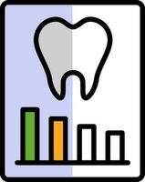 Dental Record Vector Icon Design