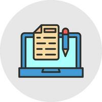 Computer Vector Icon Design