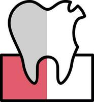 Cavity Vector Icon Design