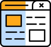 Web Site Vector Icon Design