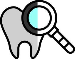 Dental Checkup Vector Icon Design