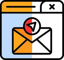 Send Mail Vector Icon Design
