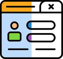 Signup Vector Icon Design