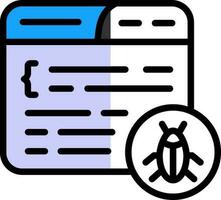 Bug Vector Icon Design