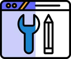 Edit Tool Vector Icon Design