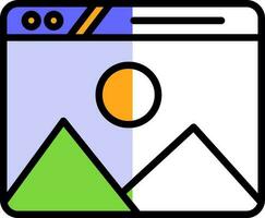 Picture Vector Icon Design