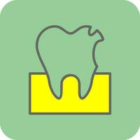 Cavity Vector Icon Design