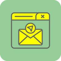 Send Mail Vector Icon Design