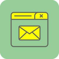 Contact Mail Vector Icon Design