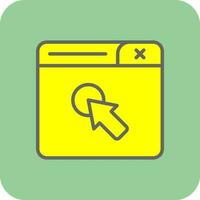 Click Vector Icon Design