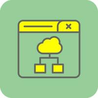 Cloud Computing Vector Icon Design